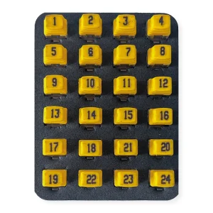 SOFTING Port Identifier Set (#1 - #24), 24x RJ45