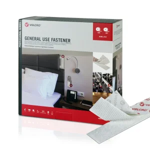 VELCRO® General Use Fastener 25m Hakenband 25m Flauschband, Haken & Flausch 50mm weiß