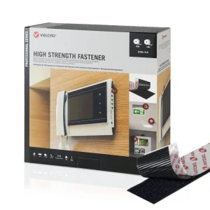 VELCRO® High Strength Fastener 25m Hakenband 25m Flauschband, Haken & Flausch 50mm schwarz