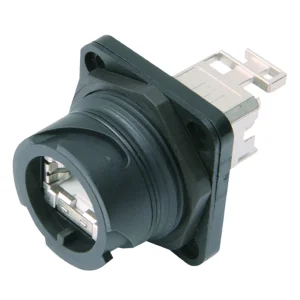 TELEGÄRTNER STX V1 Flanschset, RJ45 Modul A Cat.6A (ISO)