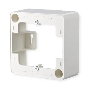 METZ CONNECT Aufputzrahmen 85 x 85 mm, 1fach, reinweiß