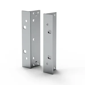 SCHROFF 19''-Winkel Typ F mit Grifflöchern für Edelstahldichtung - 19" WINKEL 3HE M.GR. 2STK