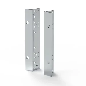 SCHROFF 19"-Winkel Typ F mit / ohne Grifflöcher für Textildichtung - 19" WINKEL 4HE O.GR. 2STK