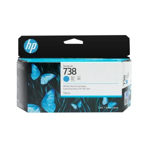 HP 738 - 130 ml - Cyan - original - Desi