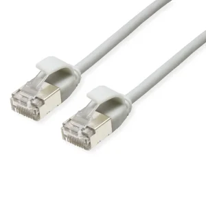 ROLINE U/FTP DataCenter Patchkabel Cat.6A (Class EA), LSOH, slim, grau, 5 m