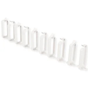 ROLINE Kabelführungsbügel, 44x100mm grau 10 Stück