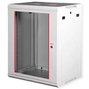 ROLINE 19-Zoll Wandgehäuse Basic Plus 15HE, 600x450 BxT grau