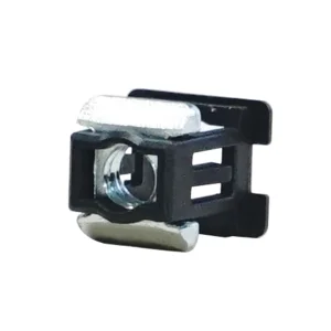 19"-Käfigmutterset M5, mit Einsteckmuttern, 50fach