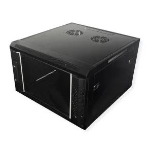 VALUE Wandgehäuse 6 HE (HxBxT) 368x570x600mm, Bausatz, schwarz