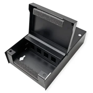 VALUE Wandgehäuse für 4x Keystones, schwarz