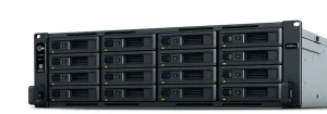 Synology RackStation RS4021XS+ NAS & Speicherserver Rack (3U) Eingebauter Ethernet-Anschluss Schwarz D-1541