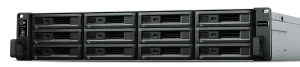 Synology RackStation RS3621RPXS NAS & Speicherserver Rack (2U) Eingebauter Ethernet-Anschluss Schwarz D-1531