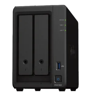 Synology DVA1622 Netzwerk-Überwachungsserver Tower Gigabit Ethernet