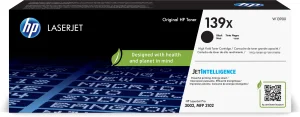 HP 139X - Hohe Ergiebigkeit - Schwarz -