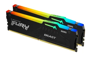 Kingston Technology FURY Beast 64 GB 6000 MT/s DDR5 CL36 DIMM (2er-Kit) RGB EXPO
