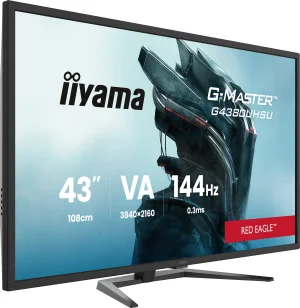 Iiyama G4380UHSU-B2 43 Red Eagle UHD - F