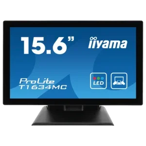 iiyama ProLite T1624MSC-B1, 39,6cm (15,6''), Projected Capacitive, 10 TP, Full HD, USB, Kit (USB), schwarz