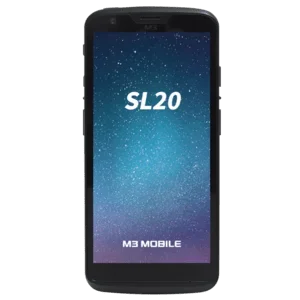 M3 Mobile SL20+, 8-Pin, HD, RAM: 8GB, Flash: 128GB, 2D, SE4710, 14cm (5,5''), GPS, hot-swap, USB-C, BT (BLE), WLAN, eSIM, 4G, NFC, Android, GMS, erw. Akku