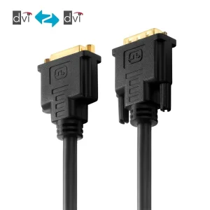 Zertifiziertes 2K DVI Dual Link Verlängerungskabel - 3.00m, schwarz