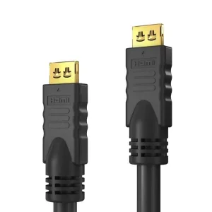 Zertifiziertes 4K Premium High-Speed HDMI-Kabel | schwarz, 30.0m​​​​​​​