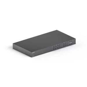 4x4 4K 18Gbps HDMI Matrix mit Scaler und Audio Matrix