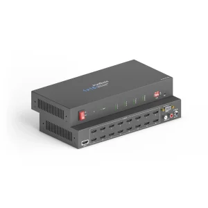 1x16 4K 18Gbps HDMI Splitter mit Scaler und Audioauskopplung