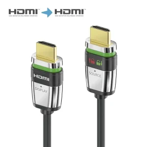 4K Premium High Speed HDMI AOC Glasfaserkabel - 25.0m, schwarz