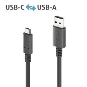 USB v3.2 USB-C / USB-A Kabel - 1.00m