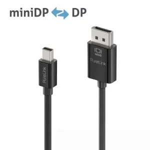 Premium 4K mini DisplayPort / DisplayPort Kabel - 3.00m, schwarz