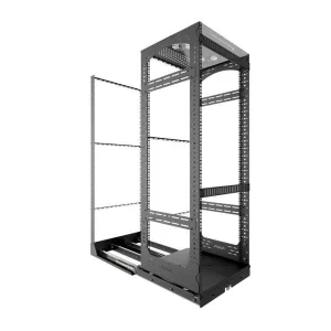 19" Hochbelastbares ausziehbares und drehbares Rack, 28RU
