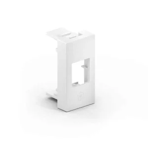 mediahub2 - Keystone-Steckplatzabdeckung - weiß