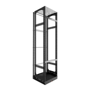 19" Ausziehbares und drehbares offenes Rack, 40RU