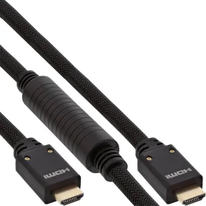 InLine® HDMI Aktiv-Kabel, HDMI-High Speed mit Ethernet, 4K2K, ST/ST, 25m