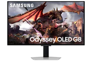 Samsung G80SD Computerbildschirm 81,3 cm (32") 3840 x 2160 Pixel 4K Ultra HD OLED Silber