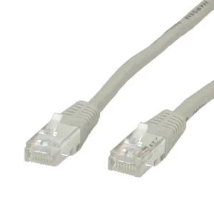STANDARD UTP-Patchkabel konf. Cat.6 (Class E), beige, 2 m