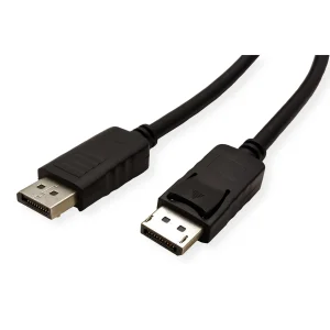 STANDARD DisplayPort Kabel, DP ST - ST, schwarz, 3 m