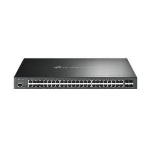 TP-Link Omada SG3452XP Netzwerk-Switch Managed L2+ Gigabit Ethernet (10/100/1000) Power over Ethernet (PoE) 1U Schwarz