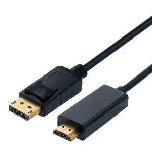 STANDARD DisplayPort Kabel DP - HDTV, ST/ST, schwarz, 5 m