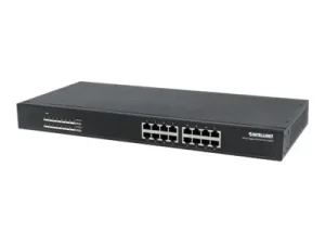 INTELLINET 16-Port Gigabit Ethernet PoE+