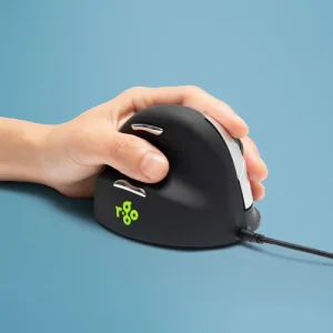 R-GO HE Mouse Ergonomic Big Left Handed Cabled