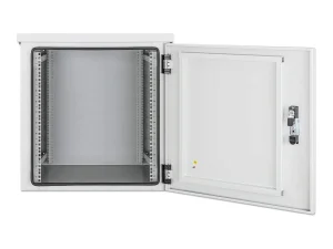 INT IP55 19Zoll Wandverteiler 12 HE grau