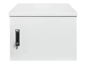 INT IP55 19Zoll Wandverteiler 9 HE grau