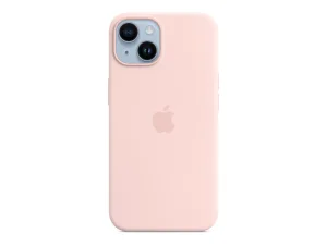 APPLE iPhone 14 Sil Case Mgs Chalk Pink