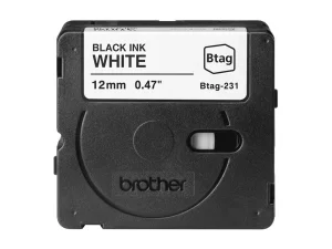 BROTHER 12MM BTAG231 Ribbon Black