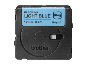 BROTHER 12MM BTAGL31 Ribbon Black