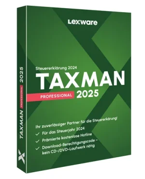 LEXWARE ESD TAXMAN professional 2025 1-P