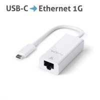 Premium Aktiver 1G USB-C / Ethernet Portsaver Adapter...
