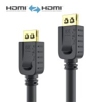 Zertifiziertes 8K Ultra High Speed HDMI Kabel – 1,00m
