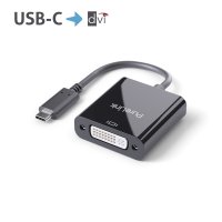 Premium Aktiver 2K USB-C / DVI Portsaver Adapter –...