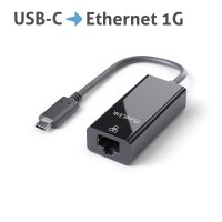 Premium Aktiver 1G USB-C / Ethernet Portsaver Adapter...